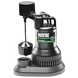 WAYNE WSF50 1/2 HP Thermoplastic Sump Pump With Vertical Float Switch [並行輸入品]