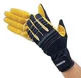 TRUSCO レスキュータイプ耐切創手袋 ネイビー LL TRF121LLNV
