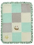 Twinkles of Joy Light Up and Musical Receiving Baby Blanket, Green Star Fisher by Twinkles of Joy