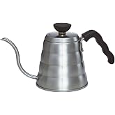 HARIO(ハリオ) V60 ドリップケトル・ヴォ―ノ 実用容量500mL 直火OK IH非対応 ヘアラインシルバー プレゼント ギフト 贈り物 VKBR-70-HSV