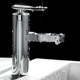ICOCOファッションスタイル高品質洗面台蛇口_Brushed-Chrome