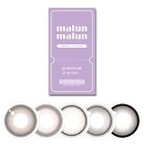 [メーカー公式店] カラコン マランマラン ワンマンス 1箱 2枚入 malun malun 1month 14.5mm 13.8mm 8.6mm momoho PWR：-4.25／COLOR：ホイップグレージュ