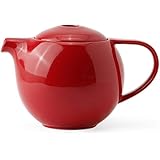 Loveramics Pro Tea Teapot with Infuser プロティー注入器付きティーポット (600ml, Blossom Red(ブロッサムレッド))