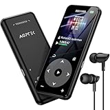 【日本正規品･国内認証済】 MP3プレーヤー AGPTEK Bluetooth5.3 mp3プレイヤー HIFI スピーカー搭載 内蔵16GB SDカード対応 128GBまで拡張可能 長再生時間 キーランプ 高コスパ FMラジオ ダイレクト録音対応 操作簡単 小型 ロックボタンで誤動作防止 通勤/ランニング/ヨガ/言語学習などに適用 イヤホン付き ギフト プレゼント