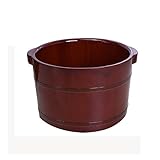 C&L フットバス、木製フット洗面器フットバスバレルフットマッサージフットベイスン38 * 31 * 23センチメートル ( サイズ さいず : 41*33*24cm )