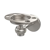 Allied Brass 7126T-SN Satellite Orbit One Collection Tumbler/Toothbrush Holder, Satin Nickel [並行輸入品]