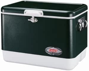 上等な スチールベルトクーラー 54qt コールマン グリーン B1235 クーラーボックス コールマン 50l Www Papelariahome Cl