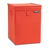 ブラバンシア ランドリーボックス 折りたたみ式 35L レッド 10936-2