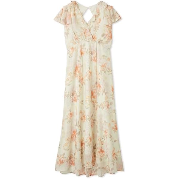 Amazon.co.jp: [リリーブラウン] ヴィンテージローズジャガードドレス