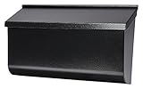 ソーラーグループl4010wb0 Woodlands壁メールボックス、水平、ブラック亜鉛メッキスチール、XL、9.75 X 16.37 X 4.62-in。 1 L4010WB0 1