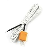 SODIAL(R) 2個　Kタイプ0,400摂氏温度センサー熱電対プローブ2メートル6.6フィート