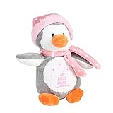 Baby's My First XMAS Pink Plush Penquin Teddy 7 (Blue Snowman also Available) by PMS?