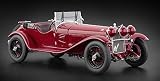 Alfa Romeo 6 C 1750 Gran sport、ダークレッド、RHD、1930 ,モデルカー, Ready - made , CMC 1 : 18