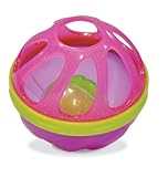 munchkin マンチキン おふろおもちゃ バスボール 揺れたりころがったりすると音が鳴る ピンク