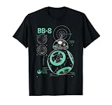 スター・ウォーズ BB-8 アストロドロイド ブループリント Tシャツ