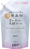 マックス 肌荒れ防ぐ薬用無添加 泡洗顔フォーム 詰替え用 400ml 400ミリリットル (x 1)