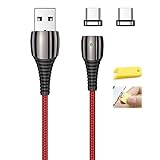 ストレート形1m+Type-C端子×２枚 メッキ合金補強型 3本 長さ1m 3in1 マルチ 端子 嵌め込み式 (端子はオス４ピン、ケーブルはメス４ピン) マグネット usb 充電 ケーブル QC-3.0 急速 対応 max 3A 磁気 着脱式 スマホ TYPE-C micro-usb I-product 汎用 防塵 Android タイプ-C マイクロ-USB-C-micro-a-b コネクター 磁石 磁力 アダプター チャージ 線 コード アイホンに適合 ソケット