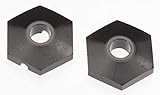 Team Durango TD310398 Hex Alloy Vehicle Part (2 Piece), Black, 15mm [並行輸入品]