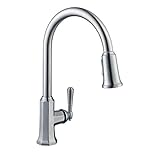 Pegasus 67070-4004 Sentio Single-Handle Pull-Down Sprayer Kitchen Faucet in Brushed Nickel [並行輸入品]