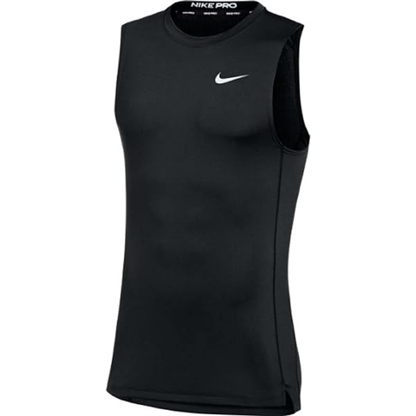 nike men's essential sleeveless rash guard
