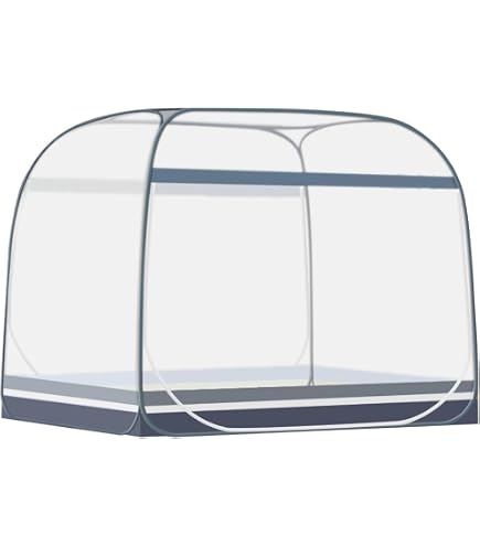 Amazon｜HJJ ジッパーガゼボテント蚊帳バーベキュー小屋庭中庭フェンス