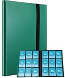 Mint Protect カードファイル 9ポケット 360枚収納 トレーディングカード トレカ ファイル (グリーン)