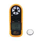 風速計 温度計 デジタル　ポケットサイズ　高精度　手軽　LCDディスプレイ付き　持ち運びやすい　多機能