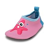 ベビーシューズ ルームシューズ ファーストシューズ 子供靴 赤ちゃん - Earsoon （2017モデル） キッズ 超軽量 おしゃれ かわいい 練習靴 水陸両用 サンダル 室内履き (6.ラベルサイ