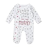 杜屋トヤ　ベビー　新生児服　I really love my Daddy/Mummy 長袖ロンパース　カバーオール　ボディースーツ　足つき　ルームウェア　かわいい　洋式　秋　冬　カジュアル　遊び　お出