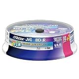 ビクター　ブルーレイディスク　BD-R　（追記型）　ホワイト　１１枚スピンドル　BV-R130E11B