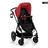 i'coo Photon Stroller, Red/Black, 0-48 Months by ICOO [並行輸入品]