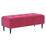 arne ベンチソファ 背もたれ無し ベンチチェアー 長椅子 イス ダイニング 2人掛け 布張り Baggy RG 2×5 V-1002 パープルピンク