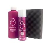 ペルシード(Pellucid) 洗車ケミカル 3点セット 親水ガラス系ボディーコーティング60ml +シャンプー +スポンジ PCDS-03