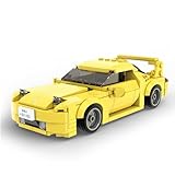 CaDA イニシャルD 1/24スケール マツダ RX-7 FC3S 高橋涼介 ／ イニシャルD公式ライセンス ブロック 282ピース（高橋涼介）