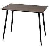 ロジック ベーシックテーブル ダークブラウン LOGIC BASIC TABLE RECT DARK BROWN パソコンデスク PCデスク ダイニング 代引不可 ポイント10倍