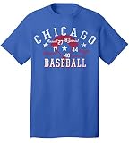 Coed Sportswear MLBシカゴ・カブスLicensedチームレトロTシャツ, Large , Royal