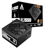 NEWLEAGUE RJ GAMING シリーズ 電源ユニット, 550W, 80PLUS BRONZE認証, 直付けモデル【5年保証】 (ブラック, 550W)