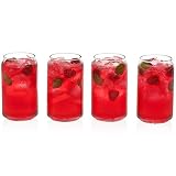 Libbey クラシック缶タンブラーグラス 4個セット 16オンス