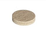 硬質フェルト 粘着タイプ ﾌﾞﾗｳﾝ 22mm 丸型 徳用 入数400枚