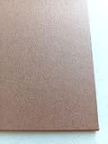 オリオン マットボード 2切判 2枚入り 選べる50種類 厚さ1.5㎜～2㎜ 788㎜×545㎜ マット台紙 額縁 額装 ディスプレイ 厚紙 カラー台紙 (ブラウン芯Brown150)