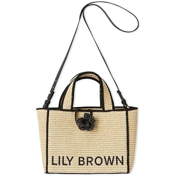 Amazon | [リリーブラウン] MARY QUANT ペーパーラウンドフリルバッグ