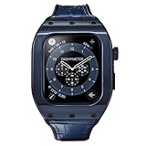 [HUMBLE RICH] ユニセックス Apple Watchケース ハンブルリッチ クラシック 0644SP09RBBOBLB Apple watch シリーズ SE対応 ブルー ステンレススチール [並行輸入品]