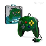 Hyperkin N64® 有線コントローラ オリジナルポート フリートアドミラル ハイパキン Fleet Admiral N64 Wired Controller グリーン