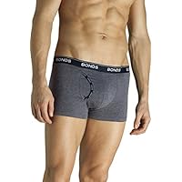 Bonds Men's Underwear Cotton Blend Guyfront Trunk