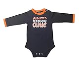 オーバーンTigersコロシアムInfant Girls Navy Little Cutie LS One Piece Outfit ( 3 – 6 M )