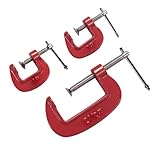 WorkShop 83982RP C-Clamp Set, 3-Piece by Workshop