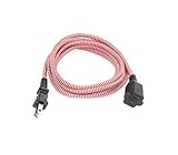 Kikkerland Chevron Extension Cord, Red [並行輸入品]