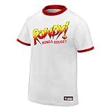 WWE Authentic Wear SHIRT ボーイズ US サイズ: Large カラー: ホワイト