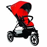 フィル＆テッド（Phil&Teds）　ナビゲーター・バギーストーラー（ベビーカー） チェリーレッド