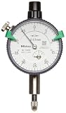 ミツトヨ 小形ダイヤルゲージ Φ40mm 平裏ぶた